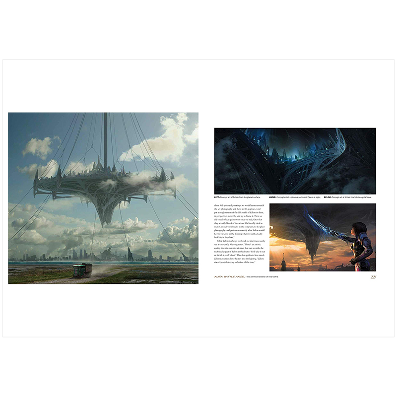 特价【现货】Alita: Battle Angel 阿丽塔.战斗天使 电影艺术制作设计集画册 英文原版英文原版图书籍进口正版
