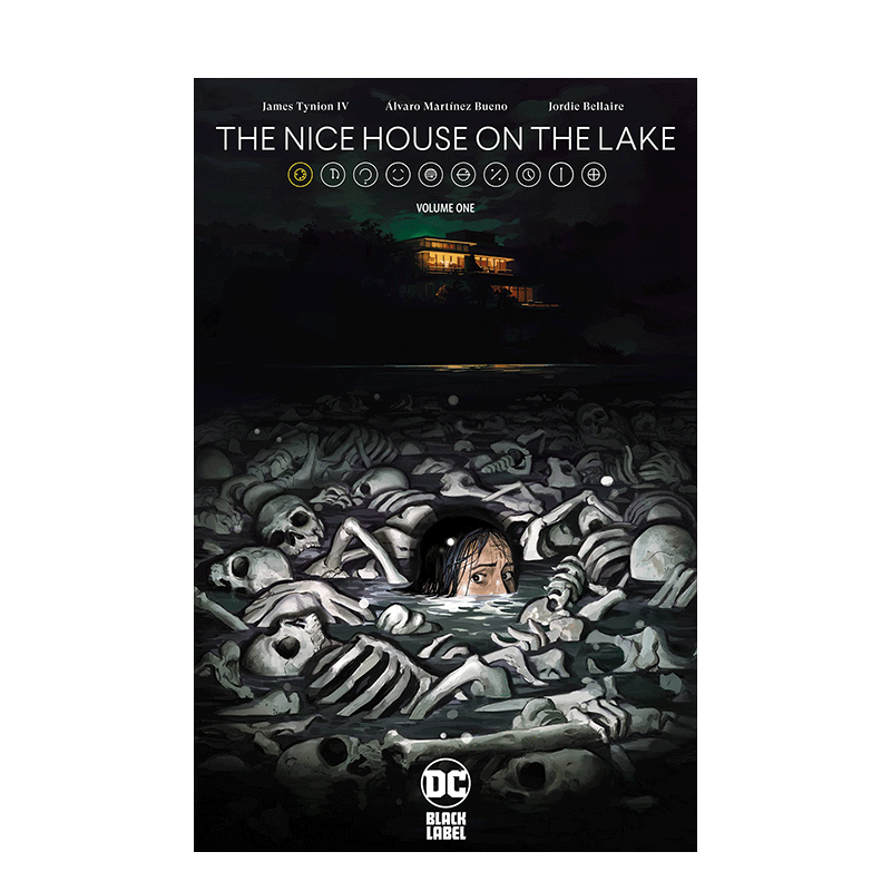【现货】DC黑标漫画 湖上的漂亮房子卷1 The Nice House on the Lake 1 英文漫画书原版进口图书 James Tynion漫画剧集 湖畔美第