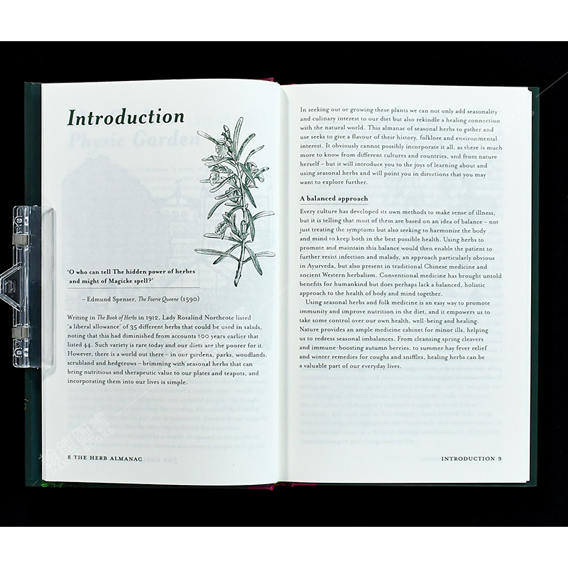 【预售】 The Herb Almanac，植物草药年鉴 英文原版图书进口正版 草药学季节性指南 Chelsea Physic Garden 生活综合 - 图1