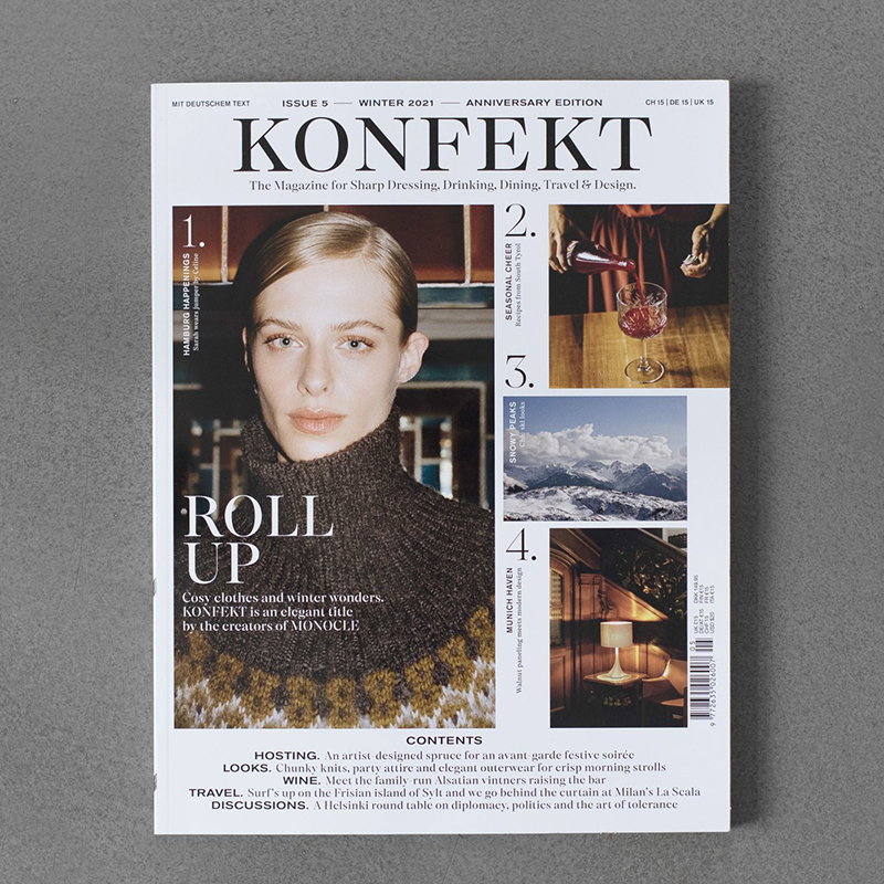 【现货】【Monocle出版】KONFEK 欧洲旅游城市文化生活资讯杂志 ISSUE5期 2021年11月 英国英文版 期刊进口原版 - 图0