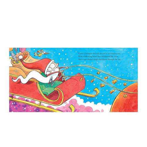 【预售】圣诞屁股着火的龙 The Dragon with the Blazing Bottom at Christmas 原版英文儿童绘本 - 图0