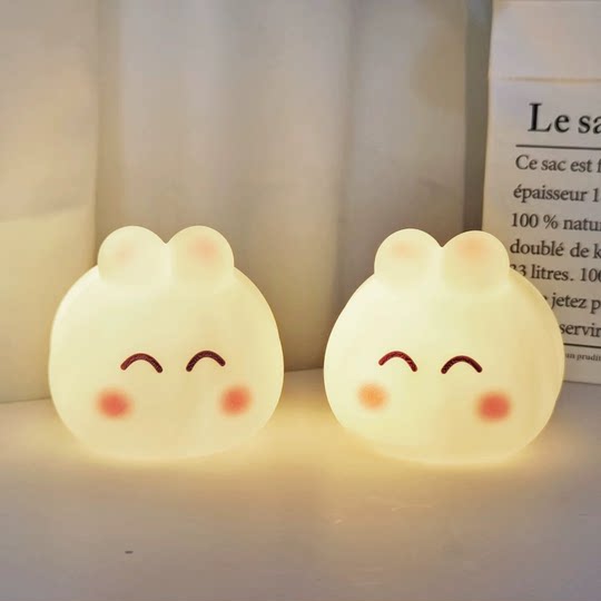 Internet celebrity cartoon night light bedroom cute rabbit atmosphere lamp decorative ornaments exquisite birthday gift for girls