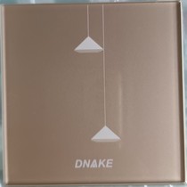 Three Generations DiNike Champagne Golden Switch Bagui Garden Switch DNAKE Smart Switch Light Panel