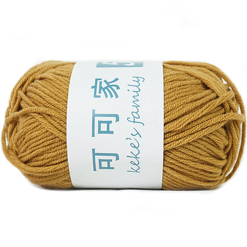 5股牛奶棉钩针毛线手工编织玩偶制作diy材料包围巾毛衣宝宝毛线团 - 图3