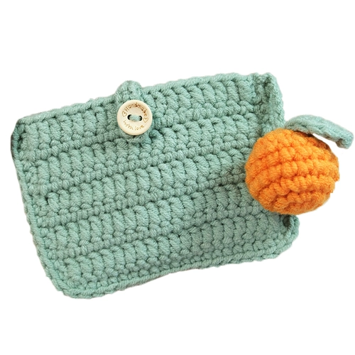 Крючок для вязания ручной работы, плетеный набор материалов, картхолдер, трикотажный кошелек, сумка, барсетка, «сделай сам»