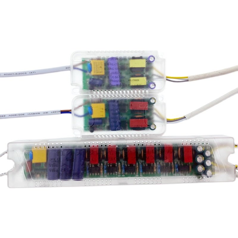led镇流器吸顶灯配件220v整流器射灯三色分段36w驱动调光电源12w_虎窝淘