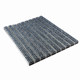 Aluminum alloy embedded entrance door scraping mud and dustproof floor mat