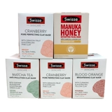 Матча, маска для лица, клюква, легкое нанесение