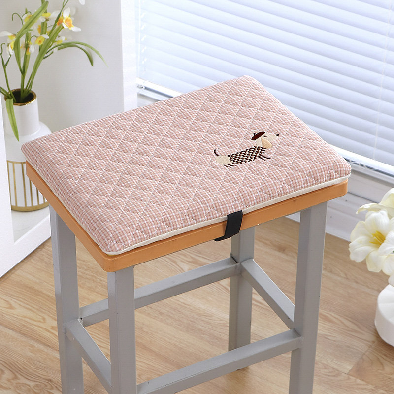 记忆棉椅垫可拆洗双卡扣座垫学生坐垫四季通用屁垫加厚防滑垫新款