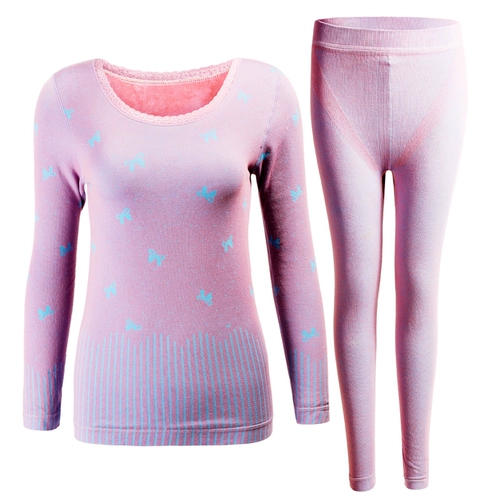 Удерживающее тепло утепленное нижнее белье, комплект, термобелье для школьников, базовые штаны, свитер, в обтяжку