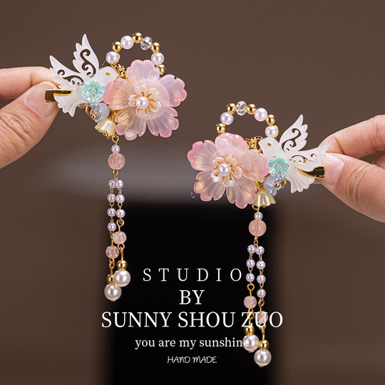 Hanfu headdress ancient style hair clip children's clip