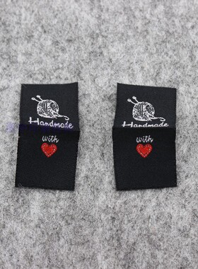 handmade布标手工礼品侧标