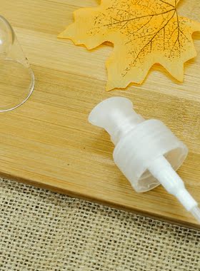 兮曼精华水喷头水乳压头按压泵