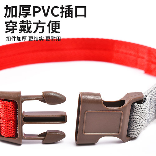 狗狗项圈宠物用品狗圈颈圈脖圈小型犬中型犬泰迪柯基柴犬金毛头套 - 图1