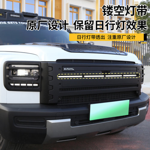适用于哈弗猛龙原厂款中网改装套件插混版前杠前脸防虫网配件用品 - 图1