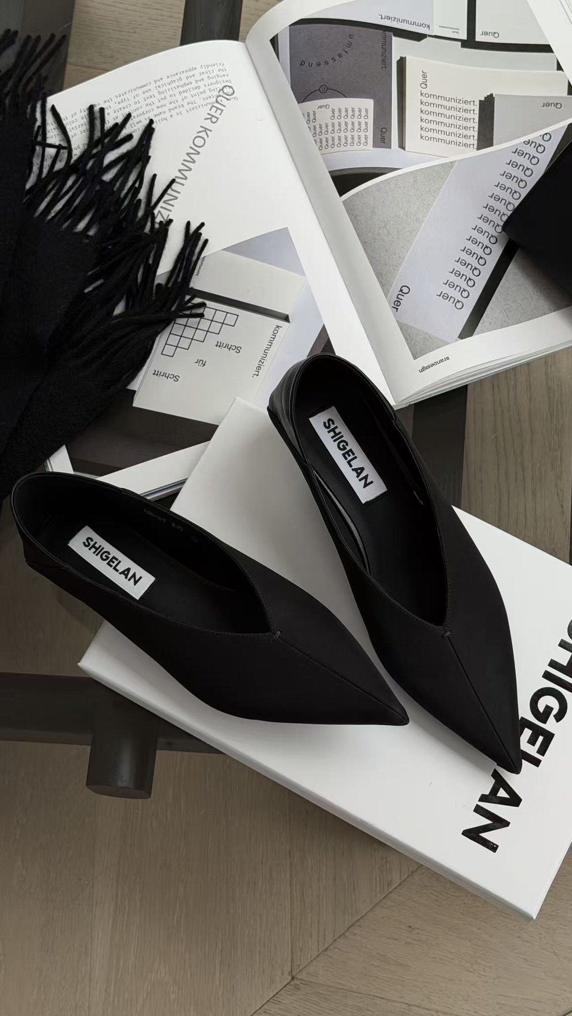 诗歌兰欧洲站真皮女鞋2026新款时尚百搭尖头细跟浅口单鞋奶奶鞋潮,淘宝优惠券,粉丝福利购,淘宝优惠卷