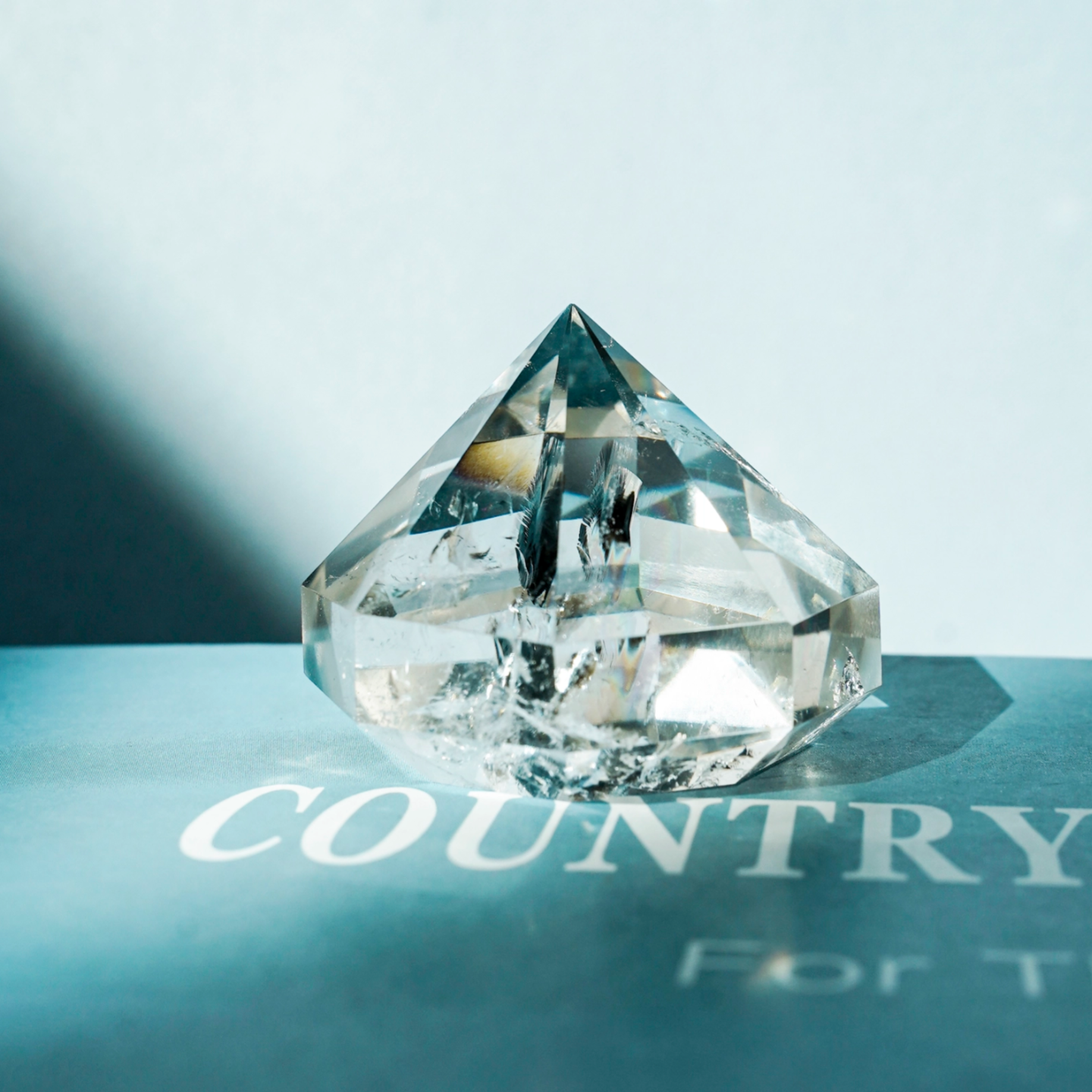 天然白水晶钻石头摆件水晶原石净化消磁塔矿物矿石家居办公桌装饰,淘宝优惠券,粉丝福利购,淘宝优惠卷