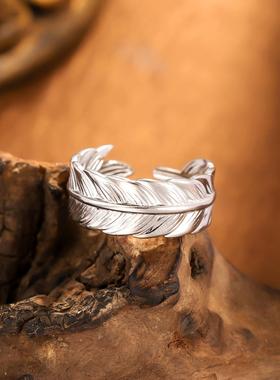 欧美钛钢镀金不掉色时尚戒指