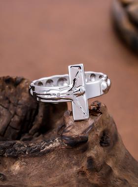 创意人像戒指女小众高级指环