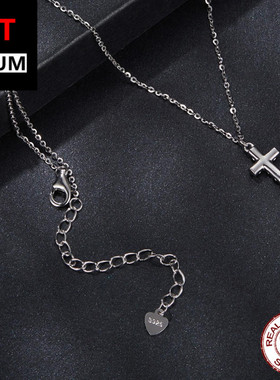 艾芙乐新款时尚莫桑石十字架轻奢