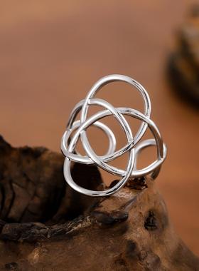 不锈钢不掉色钛钢戒指女款