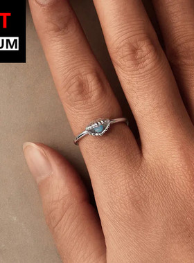 艾芙乐幻彩澳宝贝壳开口戒ins