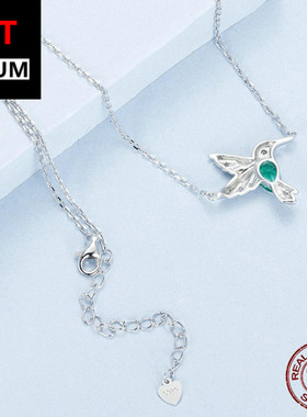 艾芙乐原创设计灵动蜂鸟项链s925