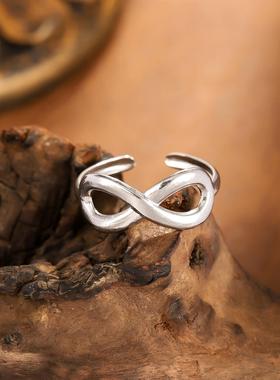 小众个性可调节钛钢情侣戒指