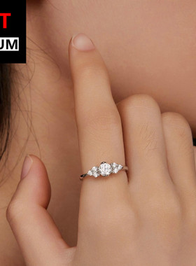 艾芙乐跨境纯银s925闪耀莫桑石