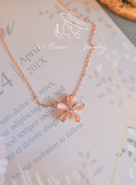 日系清新甜美可爱简约淡粉小雏菊