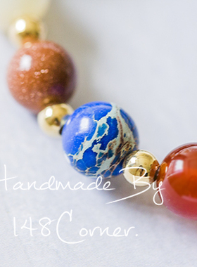 宇宙太阳系星空天河石情侣手链