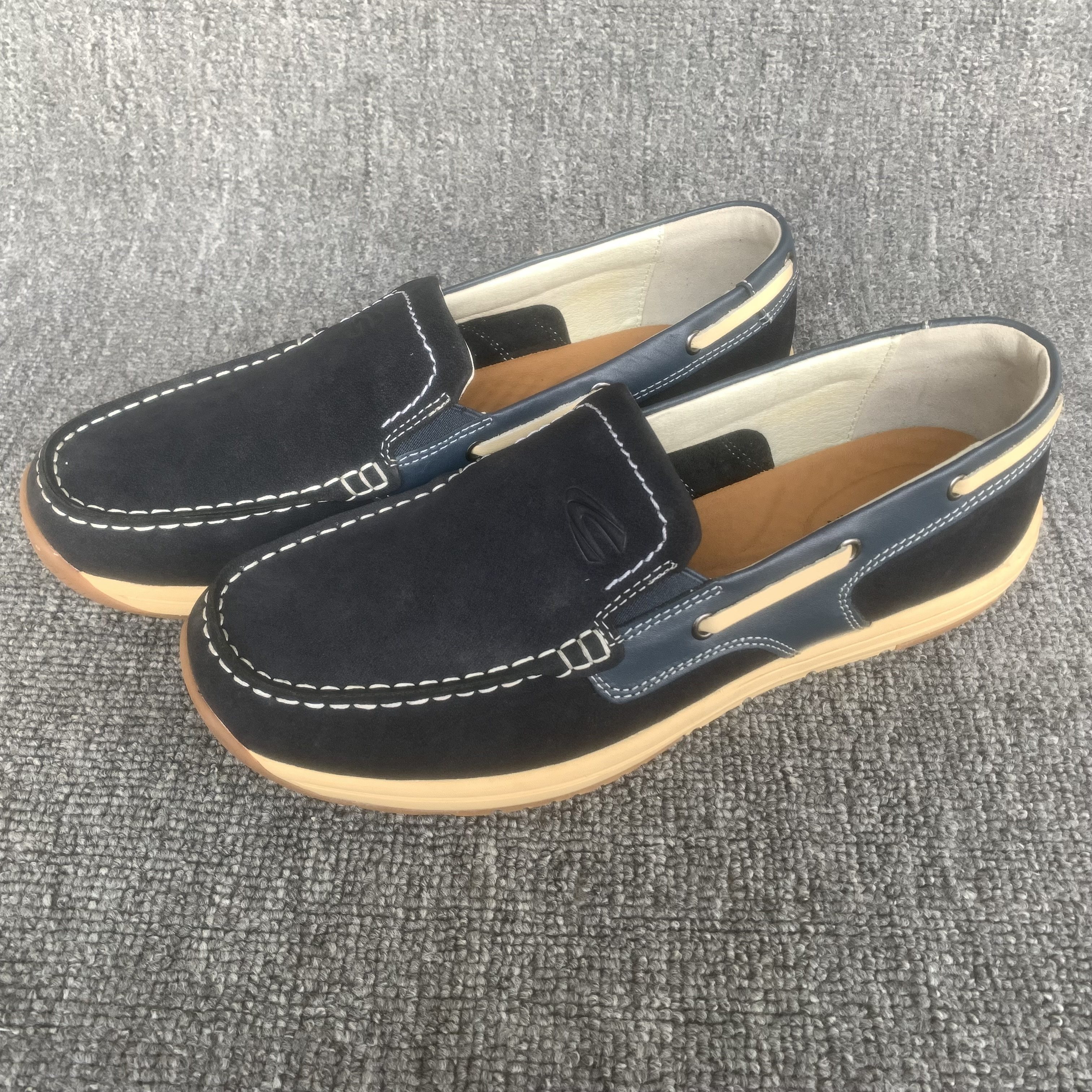 撤柜尾货春秋透气男鞋磨砂牛皮乐福鞋一脚蹬懒人鞋舒适轻便豆豆鞋,淘宝优惠券,粉丝福利购,淘宝优惠卷