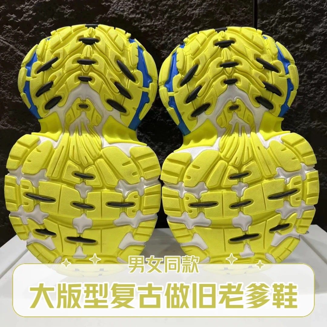 2025秋季巴黎老爹鞋女10XL拼色做旧厚底增高情侣运动休闲鞋男潮,淘宝优惠券,粉丝福利购,淘宝优惠卷