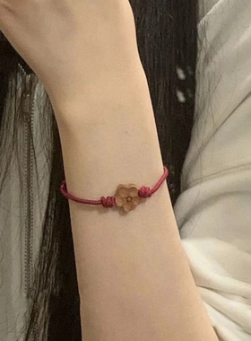 情侣手工绳编织手绳情侣学生礼物