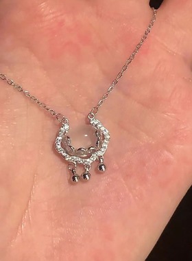 锁骨链女平安锁项链颈链