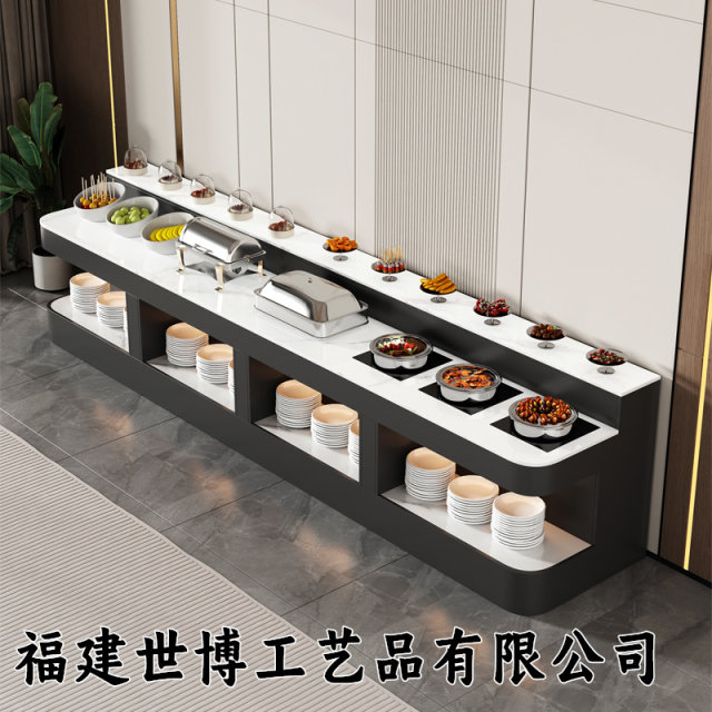 Hotel buffet breakfast table restaurant canteen buffet stove bed and breakfast hotel hosting foot bath light food buffet table