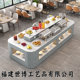 Hotel double-sided breakfast table Buffy insulation stove table unit canteen island buffet table restaurant dining table