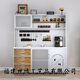 Loft sideboard against the wall integrated storage cabinet slate cabinet living room new industrial style tea and coffee cabinet