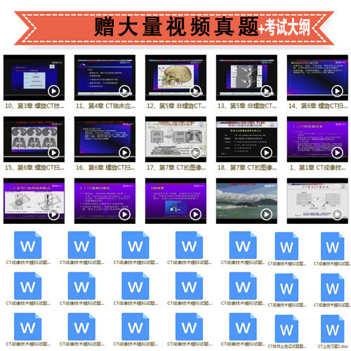 大型设备上岗证ct技师全国医用医疗仪器使用人员考试书CT/MRI/DSA乳腺应试指南全真模拟磁共振mri试卷视频书课包教材历年真题 - 图1