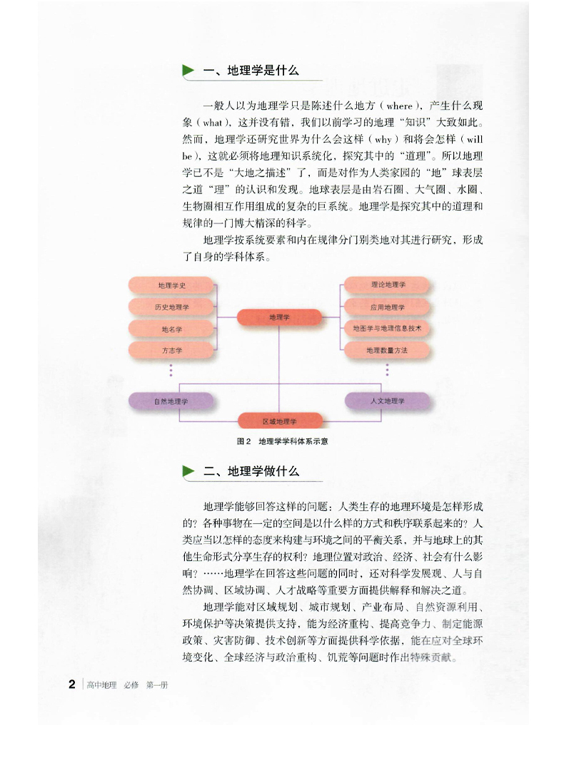 2024年适用高中湘教版地理必修第一册课本新版教材教科书湖南教育出版社高一上学期地理书必修1学生课本高1湘教地理书新教材必修一-图3