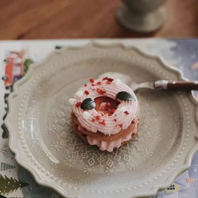 HARSIDE 复古风碗盘套装家用陶瓷高温釉下彩餐具2025新款乔迁新居