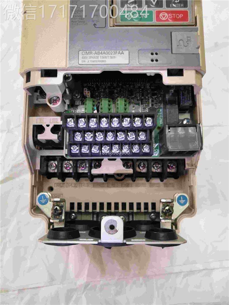 议价-变CRIM-4A002FAA/FBA频器A1000系列870V.5KW原装拆机包好 - 图0