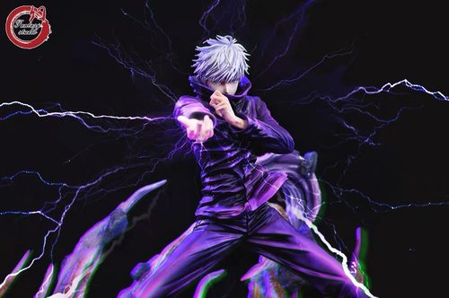 瘾君子 幻想屋 咒术回战 五条悟 虚花茈 限量GK手办模型雕像玩具 - 图1