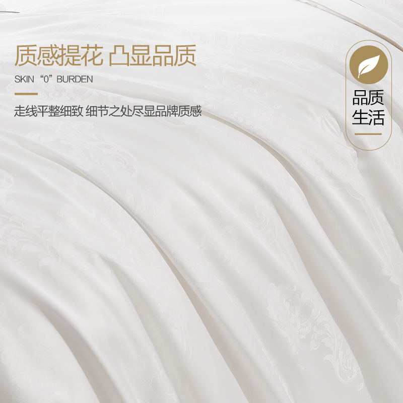 天猫超市博洋蚕丝夏凉被空调被子母被春秋被芯儿童可水洗夏季薄款结婚正品2