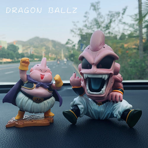 七龙珠佛利萨沙鲁魔人胖布欧汽车摆件手办车载玩具创意车内装饰品 - 图2