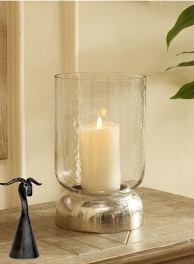 东际器物手工锻打动物头香薰蜡烛灭烛铃灭火罩铁匠复古摆件灭火器