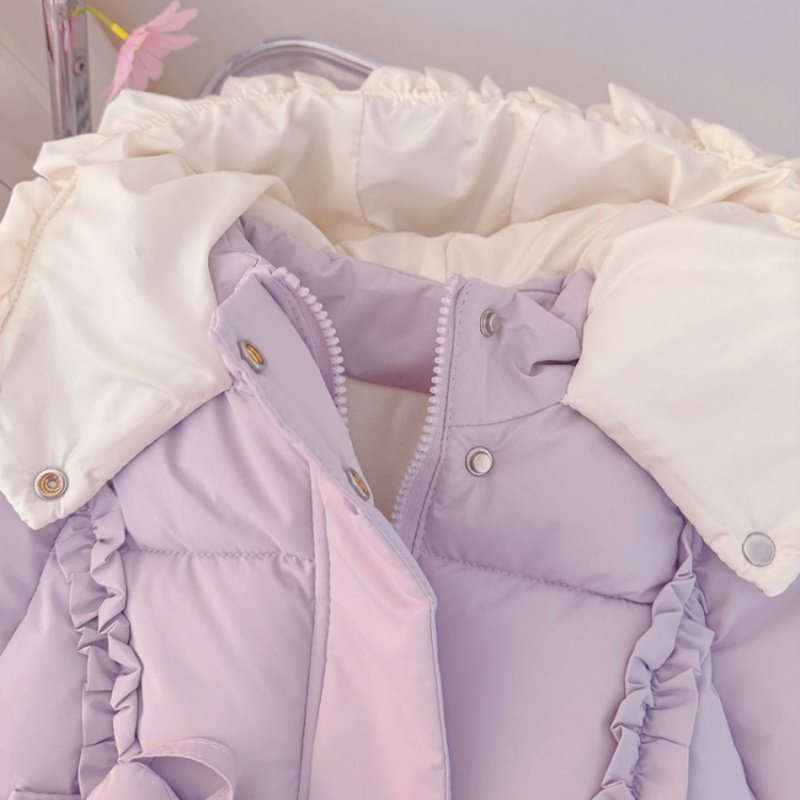 女童棉衣冬装2026新款儿童洋气加绒羽绒棉服冬季宝宝棉袄韩版外套,淘宝优惠券,粉丝福利购,淘宝优惠卷