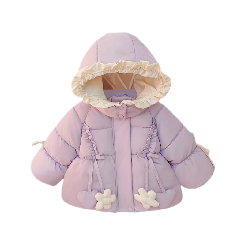 女童棉衣冬装2026新款儿童洋气加绒羽绒棉服冬季宝宝棉袄韩版外套,淘宝优惠券,粉丝福利购,淘宝优惠卷