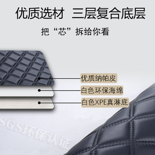 适用于2024款塞纳赛那后备箱垫全包围专用丰田格瑞维亚后备尾箱垫 - 图3