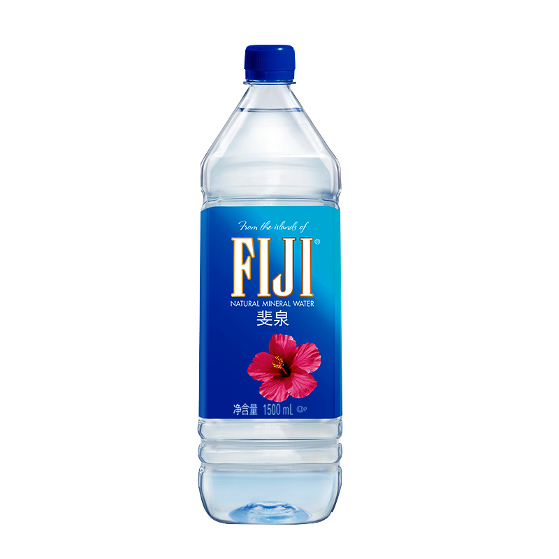 斐济FIJI天然矿泉水山泉进口弱碱泡茶饮用水1500ml*12瓶一整箱 - 图1